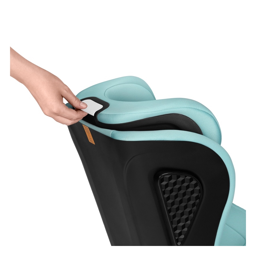 Lionelo - Silla de coche NEAL i-Size 100-150 cm Verde turquesa