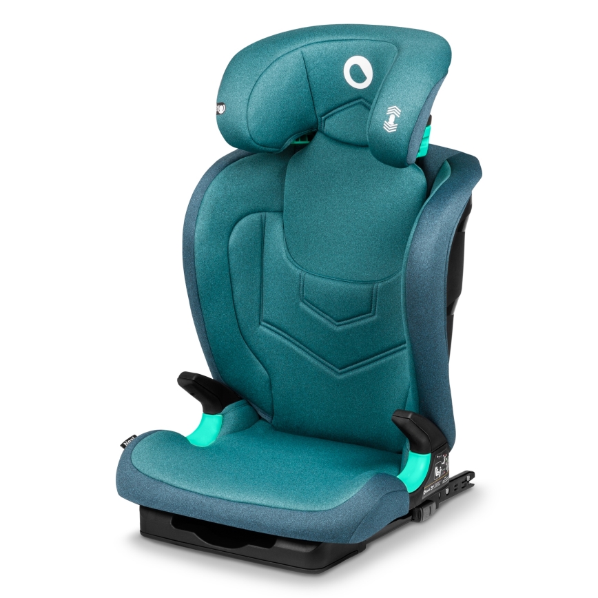 Lionelo - Silla de coche NEAL i-Size 100-150 cm Verde turquesa