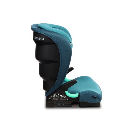 Lionelo - Silla de coche NEAL i-Size 100-150 cm Verde turquesa