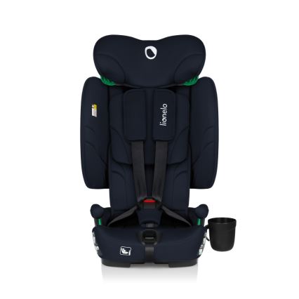 Lionelo - Silla de coche plegable NELLY i-Size 76-150 cm Azul marino