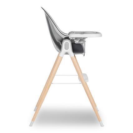 Lionelo - Silla de comedor infantil 2 en 1 MONA Stone