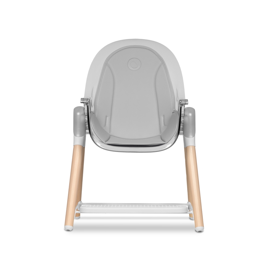 Lionelo - Silla de comedor infantil MAYA blanca, de haya
