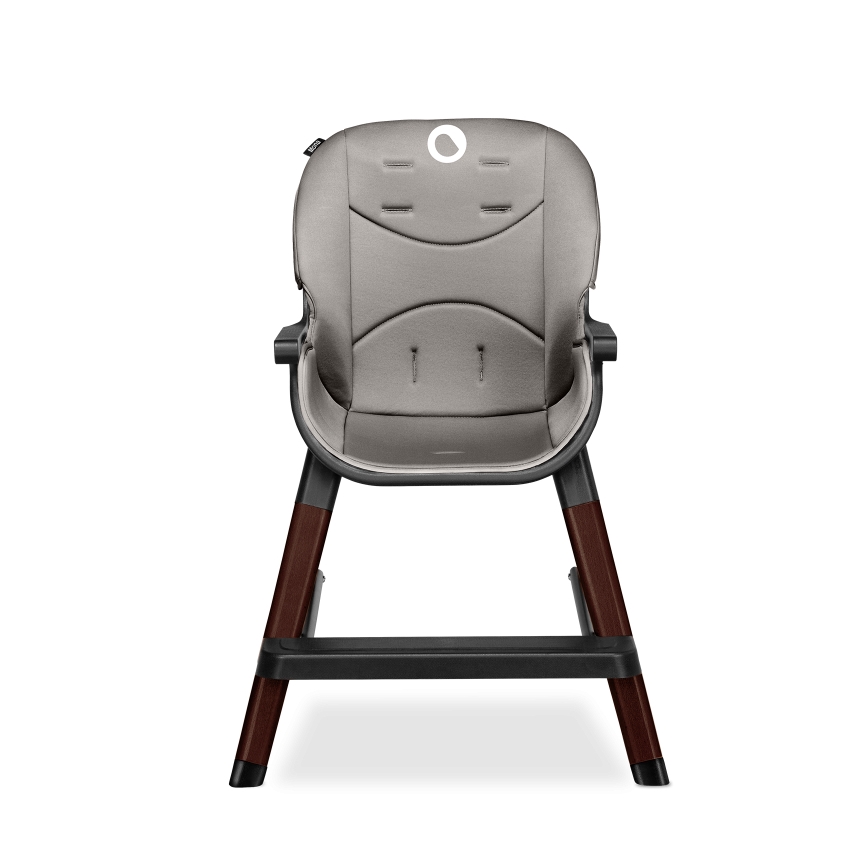 Lionelo - Silla de comedor infantil MONA Ónix Negro