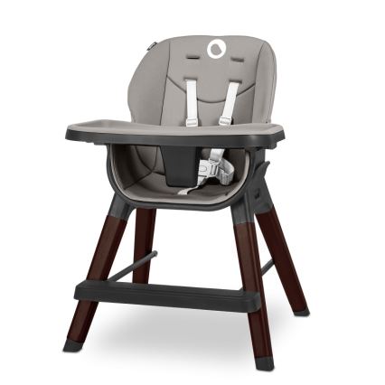 Lionelo - Silla de comedor infantil MONA Ónix Negro