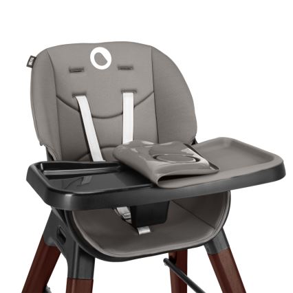 Lionelo - Silla de comedor infantil MONA Ónix Negro