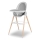 Lionelo - Silla de comedor infantil MONA Stone