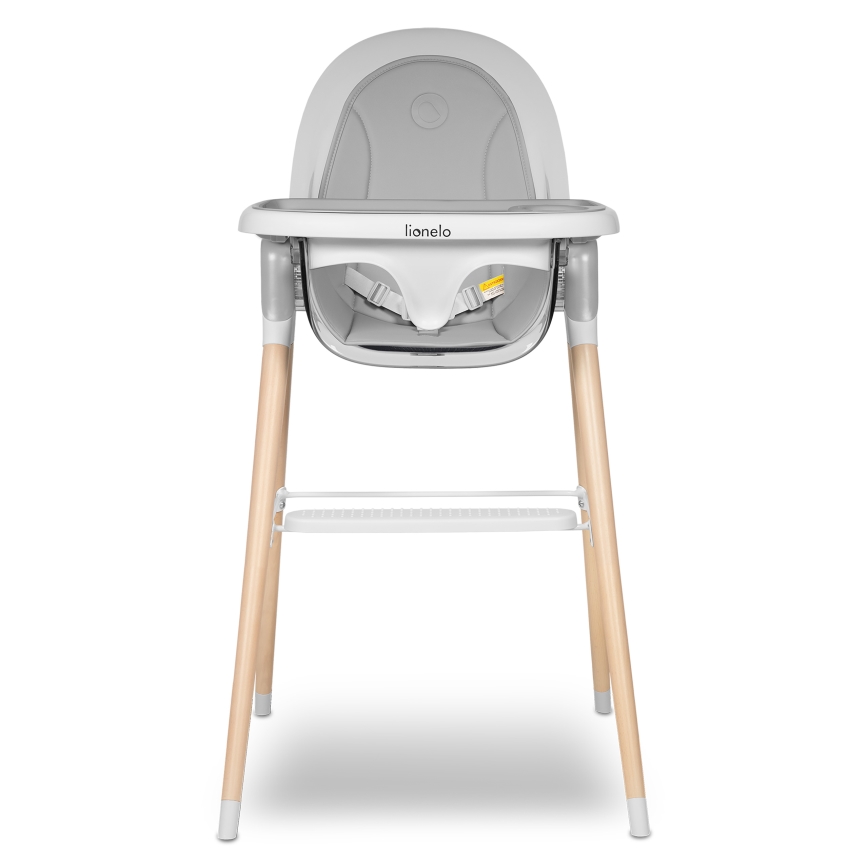 Lionelo - Silla de comedor infantil MONA Stone