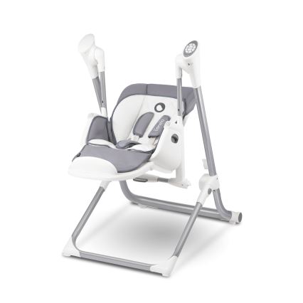 Lionelo - Silla de comedor infantil NILES Gris 4xAA