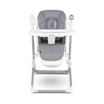 Lionelo - Silla de comedor infantil NILES Gris 4xAA