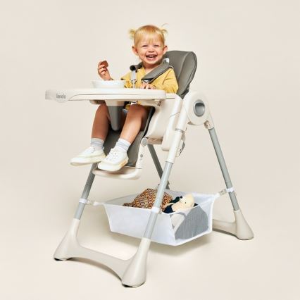 Lionelo - Silla de comedor infantil ZANNA gris