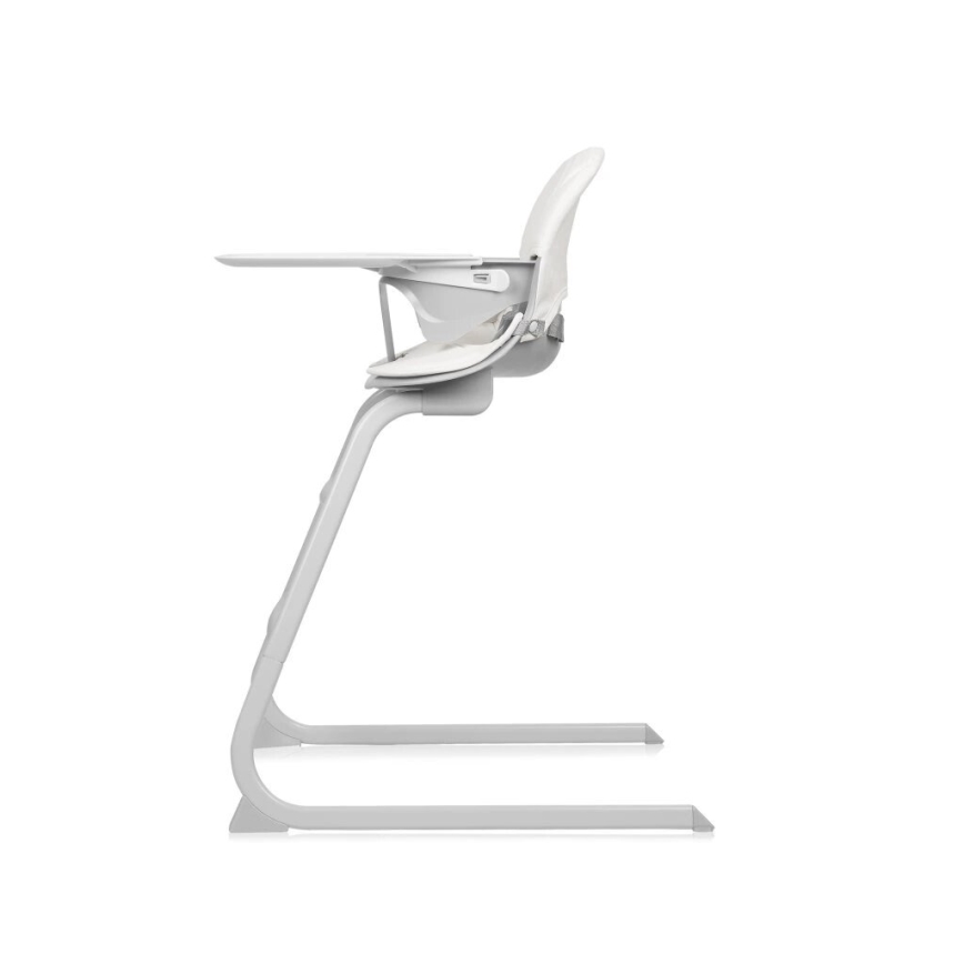 Lionelo - Silla de comedor para niños 2en1 DALIA blanco/gris