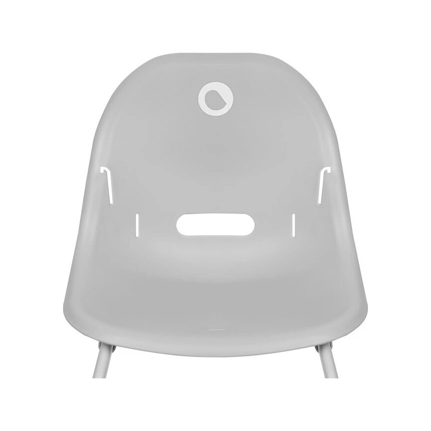 Lionelo - Silla de comedor para niños 2en1 DALIA blanco/gris