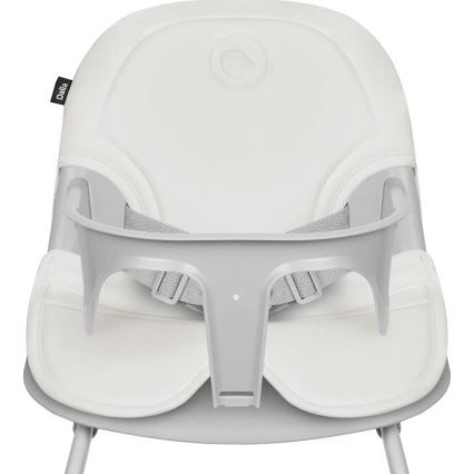 Lionelo - Silla de comedor para niños 2en1 DALIA blanco/gris