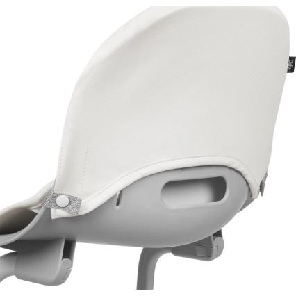 Lionelo - Silla de comedor para niños 2en1 DALIA blanco/gris