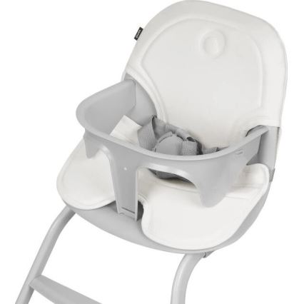 Lionelo - Silla de comedor para niños 2en1 DALIA blanco/gris
