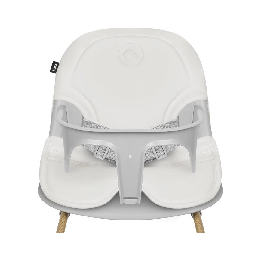 Lionelo - Silla de comedor para niños 2en1 DALIA blanco/marrón