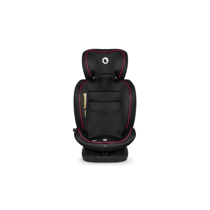 Lionelo - Silla para coche BASTIAAN i-Tamaño 40-150 cm negro/rojo