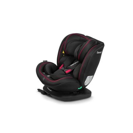 Lionelo - Silla para coche BASTIAAN i-Tamaño 40-150 cm negro/rojo