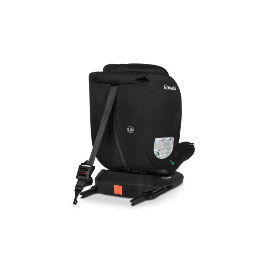 Lionelo - Silla para coche BASTIAAN i-Tamaño 40-150 cm negro/rojo
