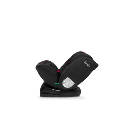 Lionelo - Silla para coche BASTIAAN i-Tamaño 40-150 cm negro/rojo
