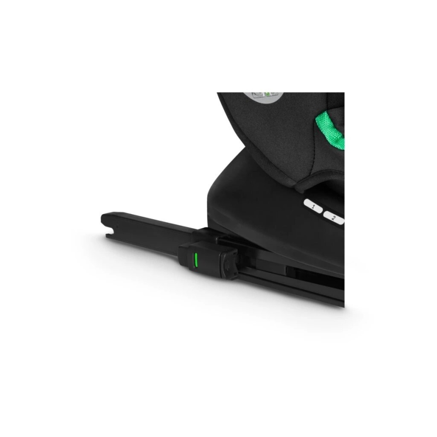 Lionelo - Silla para coche BASTIAAN i-Tamaño 40-150 cm negro/rojo