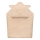 Lionelo - Toalla con capucha para niños MUSLIN HOODED TOWEL Beige Cappuccino
