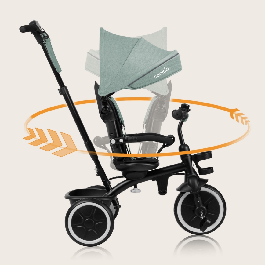 Lionelo - Triciclo infantil BERRY Green Forest