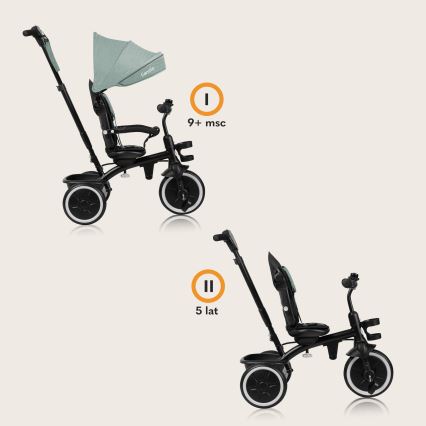 Lionelo - Triciclo infantil BERRY Green Forest