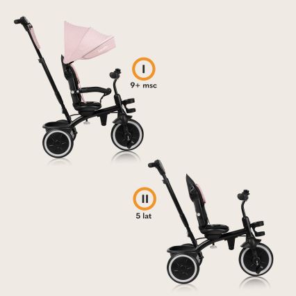 Lionelo - Triciclo infantil BERRY Pink Rose