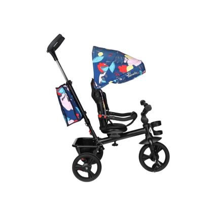 Lionelo - Triciclo infantil HAARI negro/multicolor