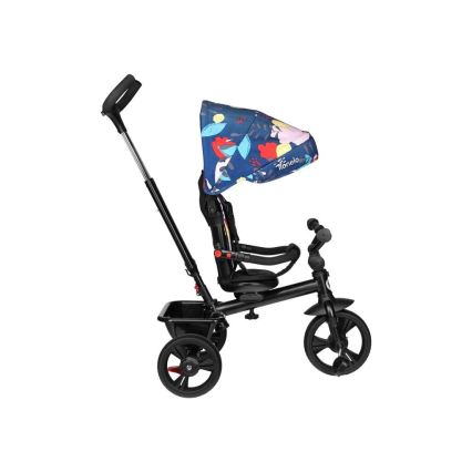 Lionelo - Triciclo infantil HAARI negro/multicolor