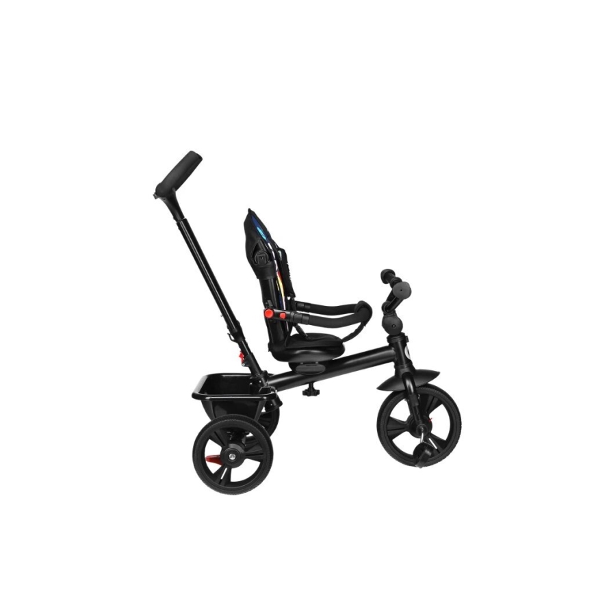 Lionelo - Triciclo infantil HAARI negro/multicolor