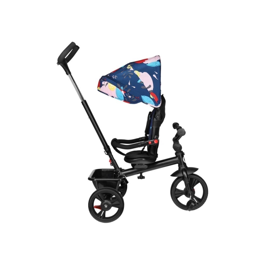 Lionelo - Triciclo infantil HAARI negro/multicolor