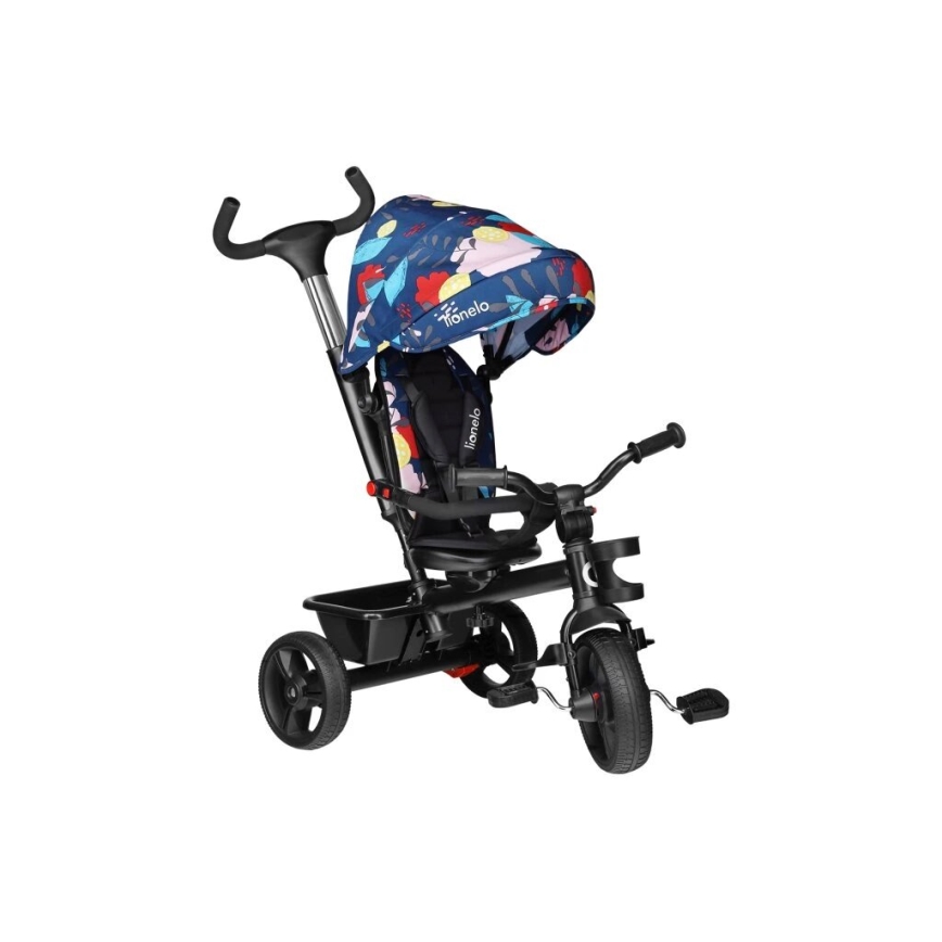 Lionelo - Triciclo infantil HAARI negro/multicolor