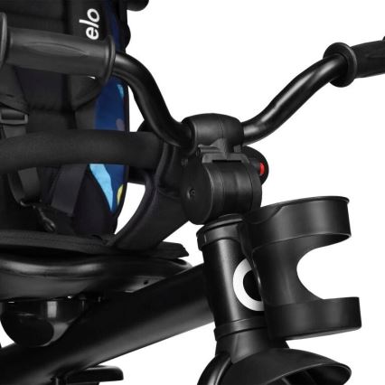 Lionelo - Triciclo infantil HAARI negro/multicolor