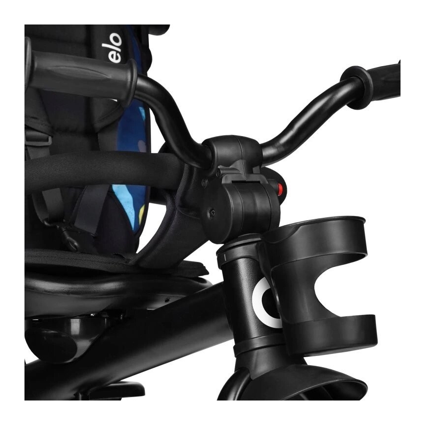 Lionelo - Triciclo infantil HAARI negro/multicolor