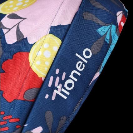 Lionelo - Triciclo infantil HAARI negro/multicolor