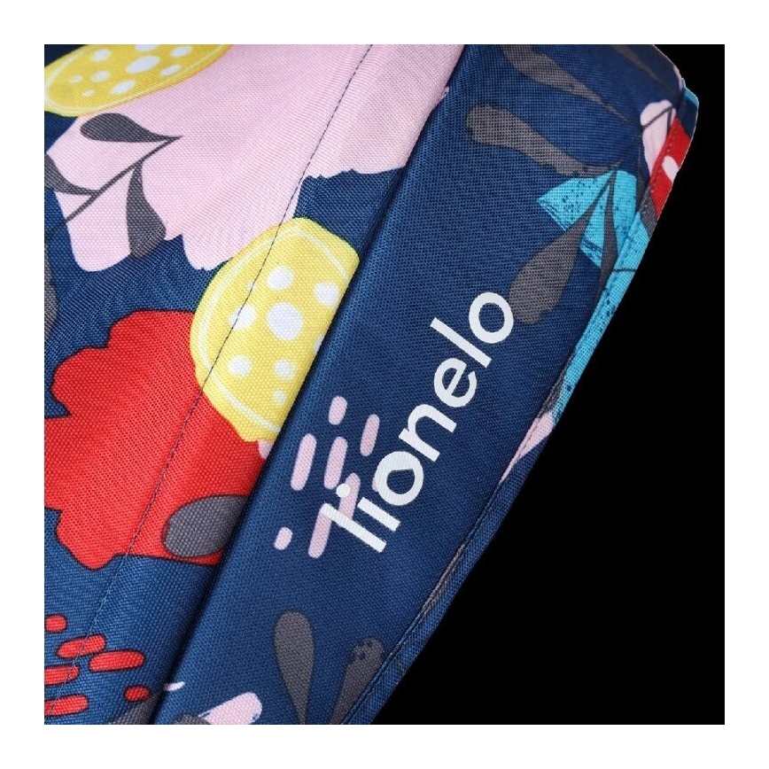 Lionelo - Triciclo infantil HAARI negro/multicolor