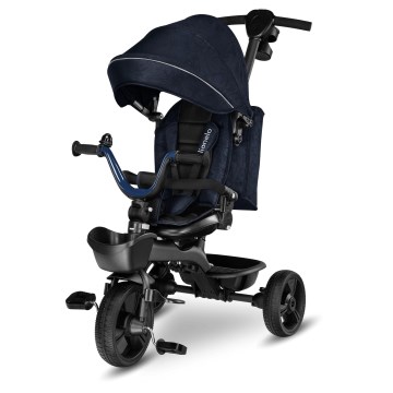 Lionelo - Triciclo infantil KORI Azul Marino
