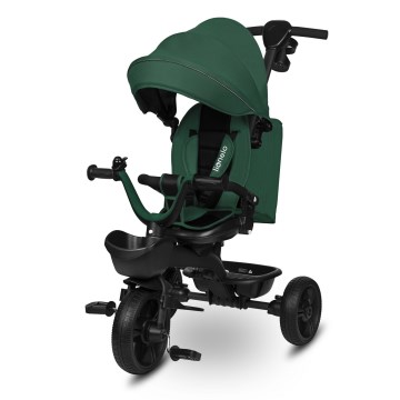 Lionelo - Triciclo infantil KORI Verde Esmeralda