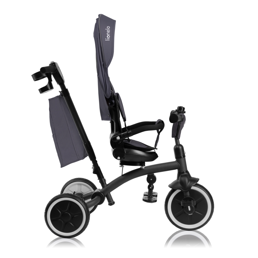 Lionelo - Triciclo infantil TRIS PLUS Grey Stone