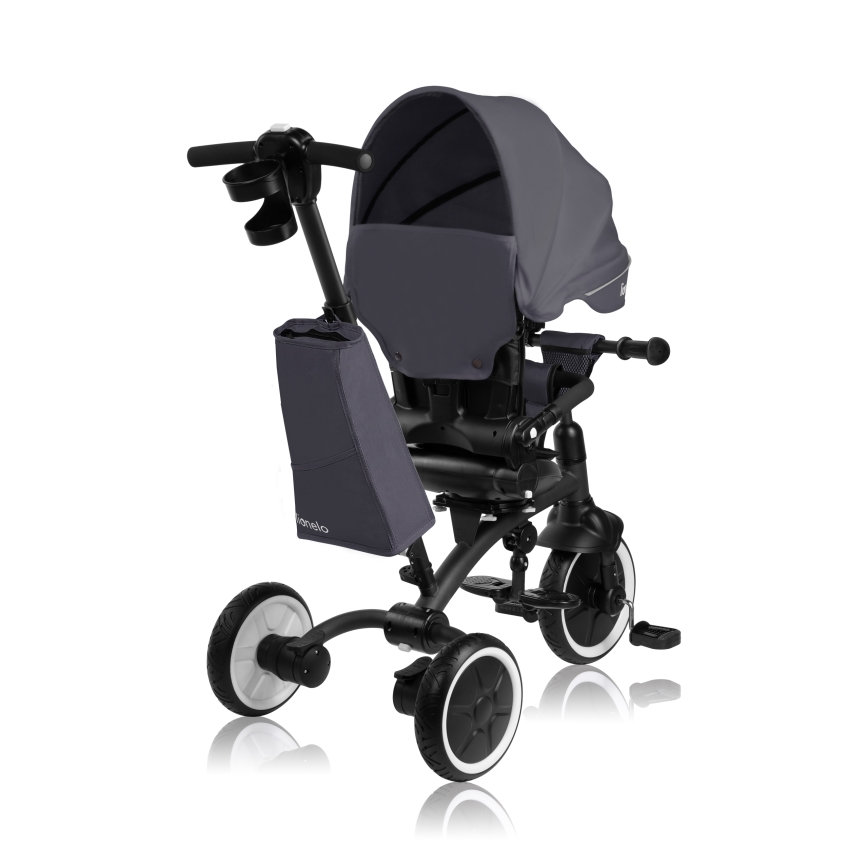 Lionelo - Triciclo infantil TRIS PLUS Grey Stone