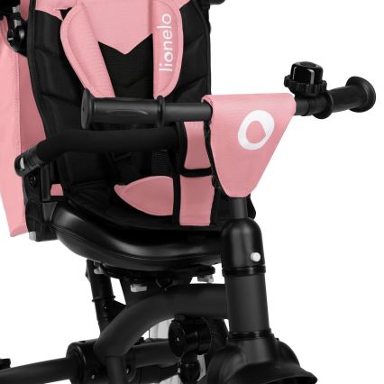 Lionelo - Triciclo infantil TRIS PLUS Pink Rose