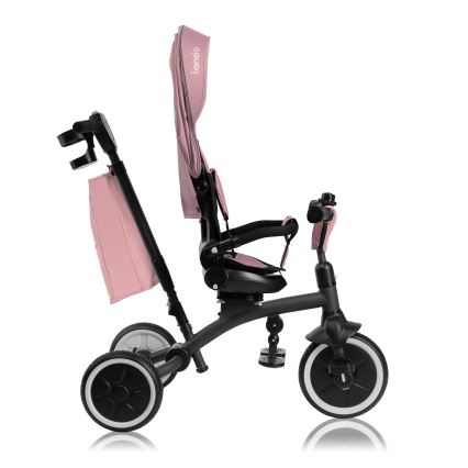 Lionelo - Triciclo infantil TRIS PLUS Rosa