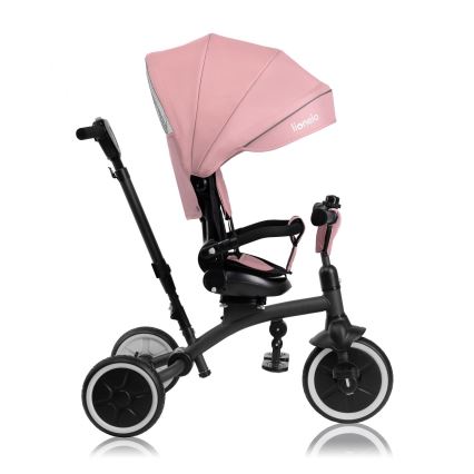 Lionelo - Triciclo infantil TRIS PLUS Rosa