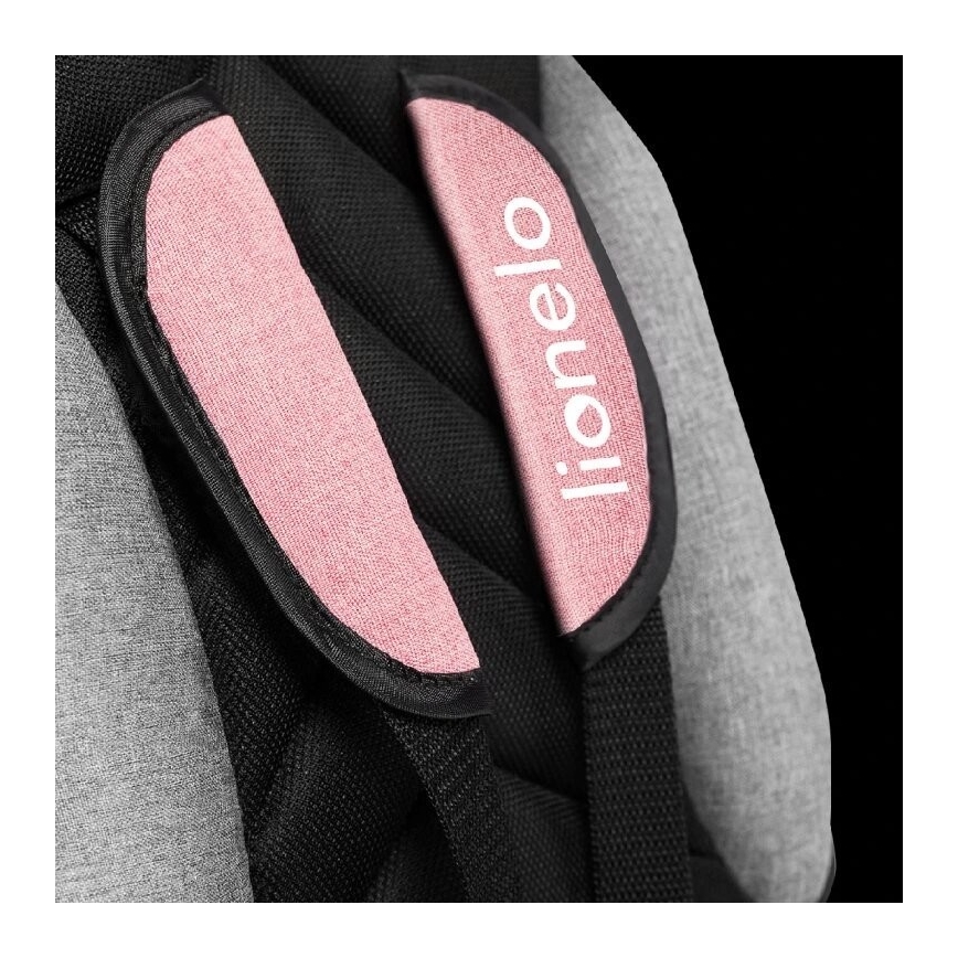 Lionelo - Triciclo infantil TRIS rosa/gris