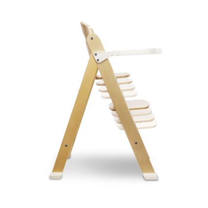 Lionelo - Trona 3 en 1 para niños FLORIS Blanco Natural
