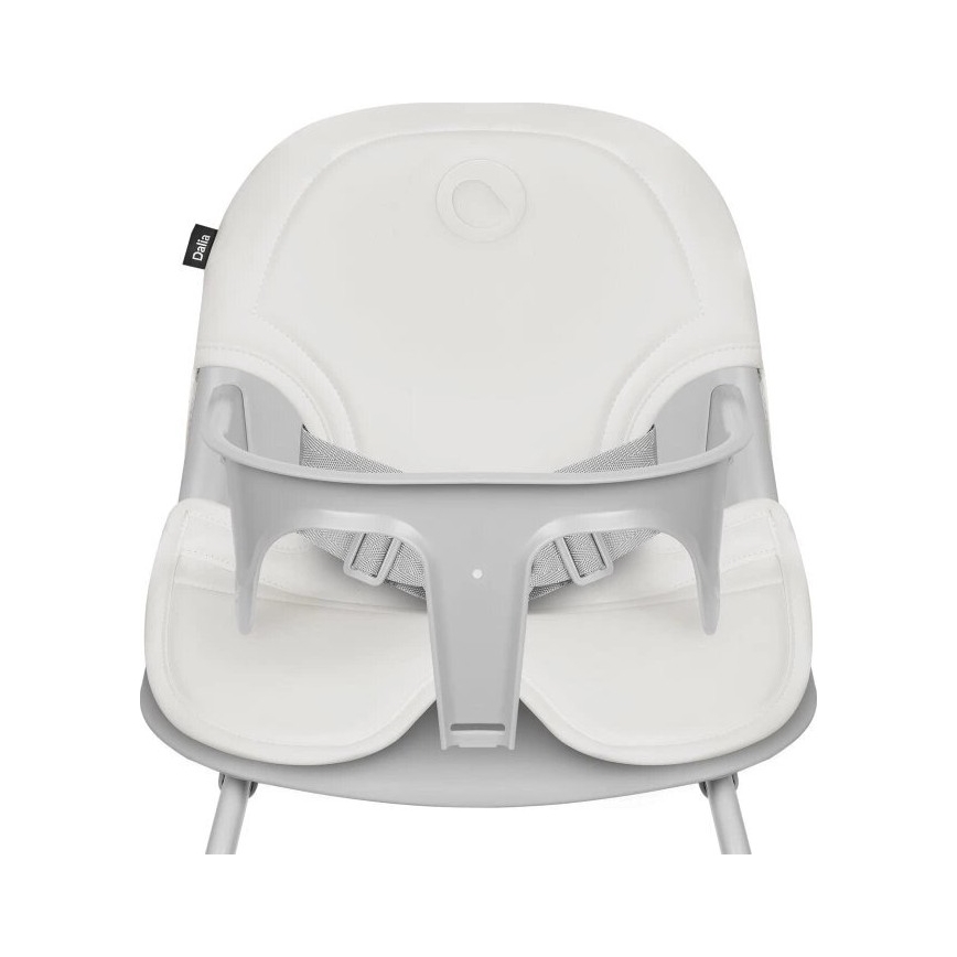 Lionelo - Trona infantil 2 en 1 DALIA blanco/gris