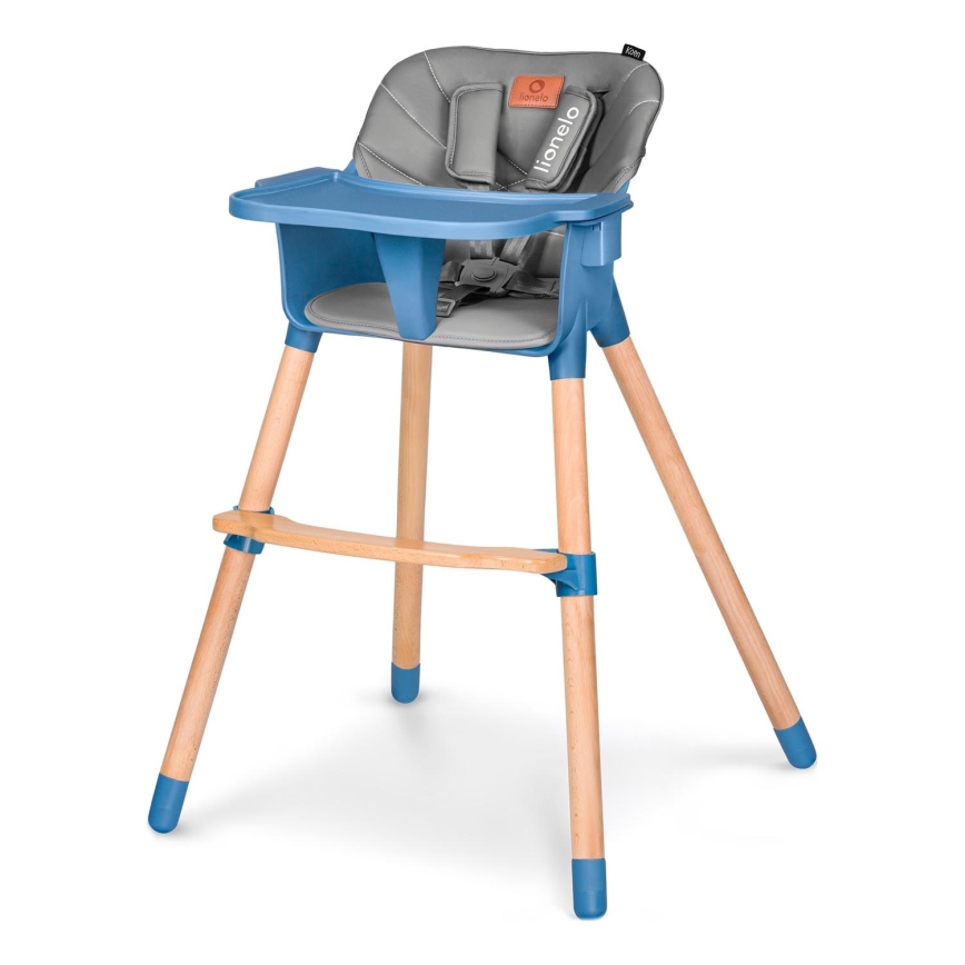 Lionelo - Trona infantil 2 en 1 KOEN Blue Sky