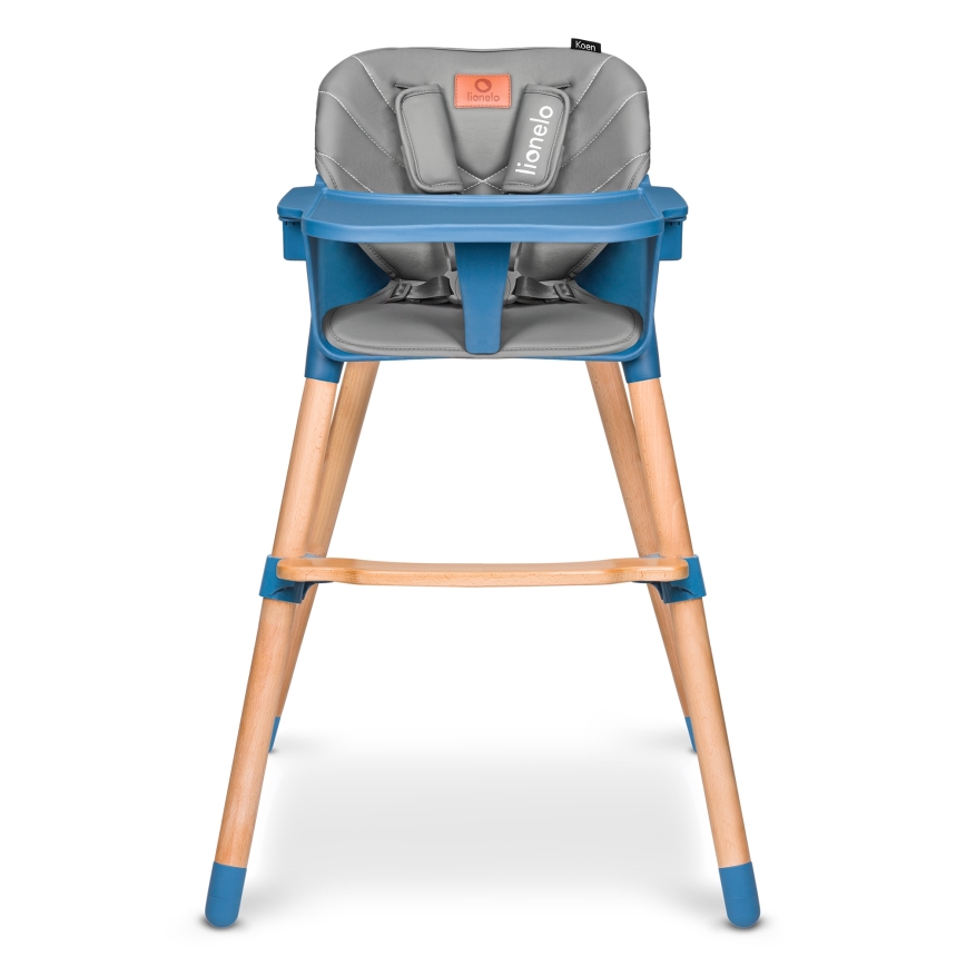 Lionelo - Trona infantil 2 en 1 KOEN Blue Sky